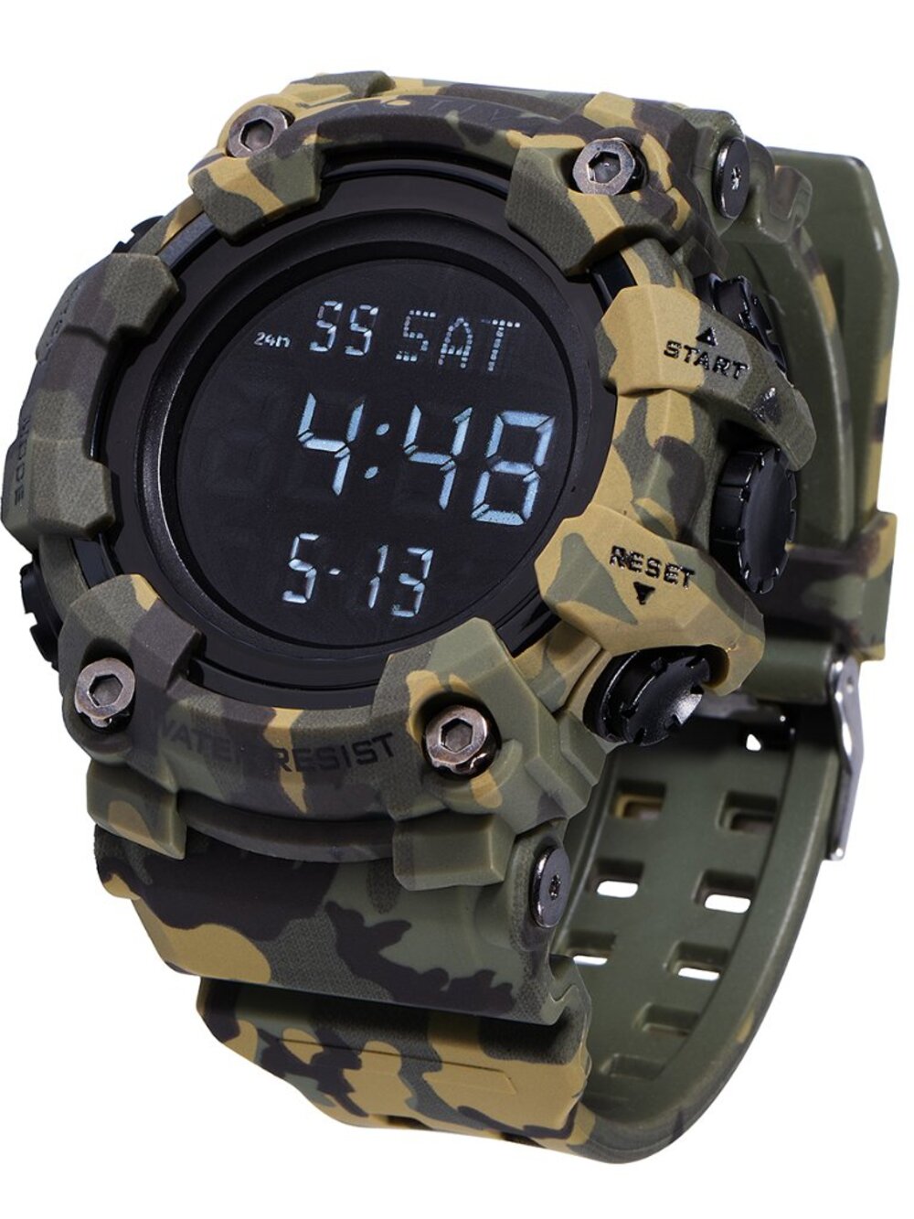 Invicta Activa Hexstrike X Digital Men's Watch - 56mm, Camouflage, Green